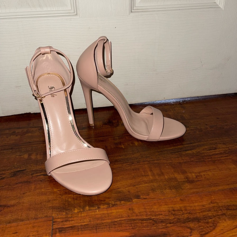 Pink/Nude SHEIN high heels